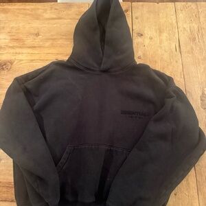 Essentials Black Sweatshirt